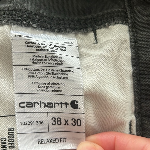 Carhartt Rugged Flex Relaxed Fit 38x30 - Picture 6 of 12